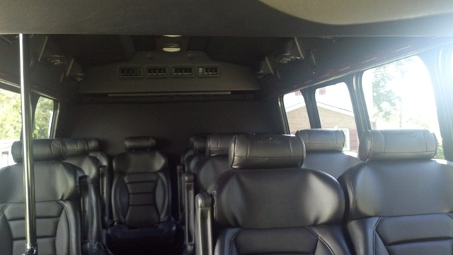 Chevy 12-Passenger Minibus (Inside)